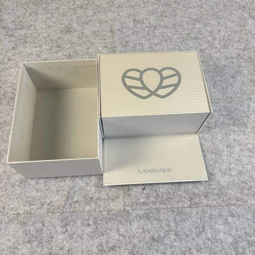 EMPTY REPLACEMENT STORAGE WATCH BOX & CONTENTS ONLY - LAARVEE PEA001-GBLK